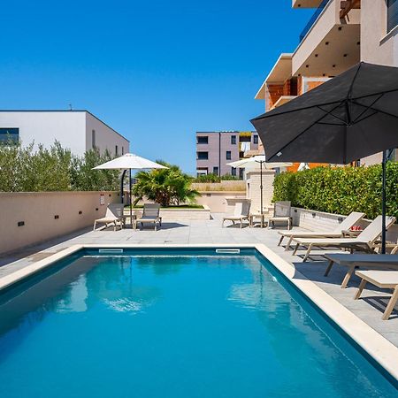 Sea Bay View Apartment - Appartement Avec Piscine Et Magnifique Vue Sur Mer Sveti Filip i Jakov Exteriér fotografie